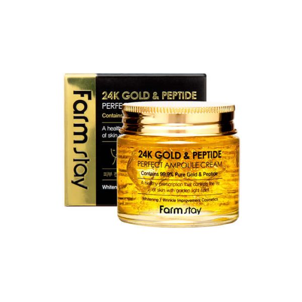 24K Gold & Peptide Perfect Ampoule Cream 80ml