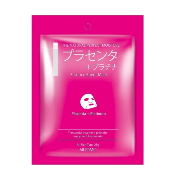 Placenta & Platinum Facial Mask 1pc