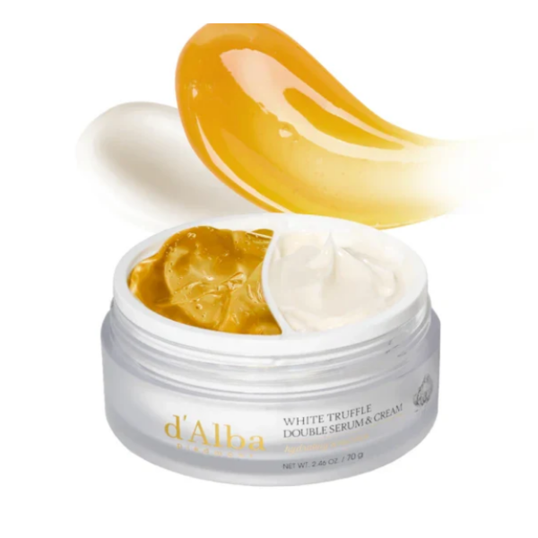 White Truffle Double Serum & Cream - Πολυτελής Φροντίδα Προσώπου με Λευκή Τρούφα & Βιταμίνη Ε