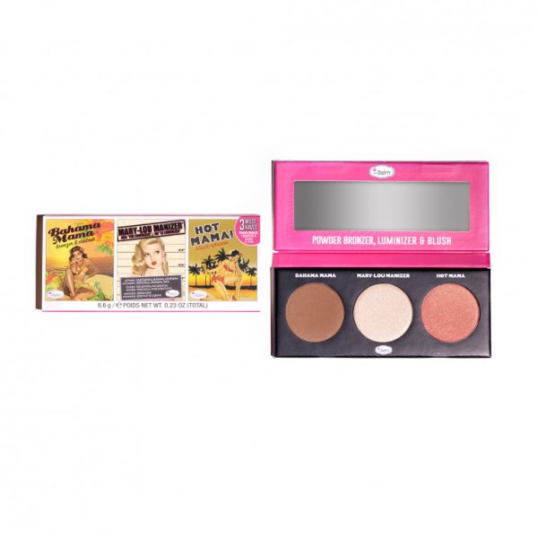 TRIO MUST HAVES POWDER PALETTE THE BALM 6.6GR